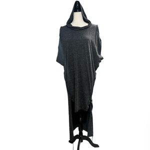 L-NK by Ogi Antunac - Zoran Mrvos Hooded Cold Shoulder Cut Out Dress
